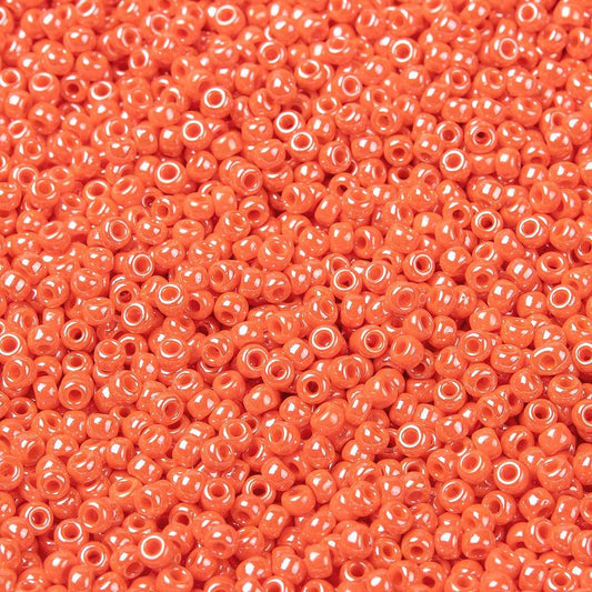 MIYUKI Seed Bead Orange Luster 8/0