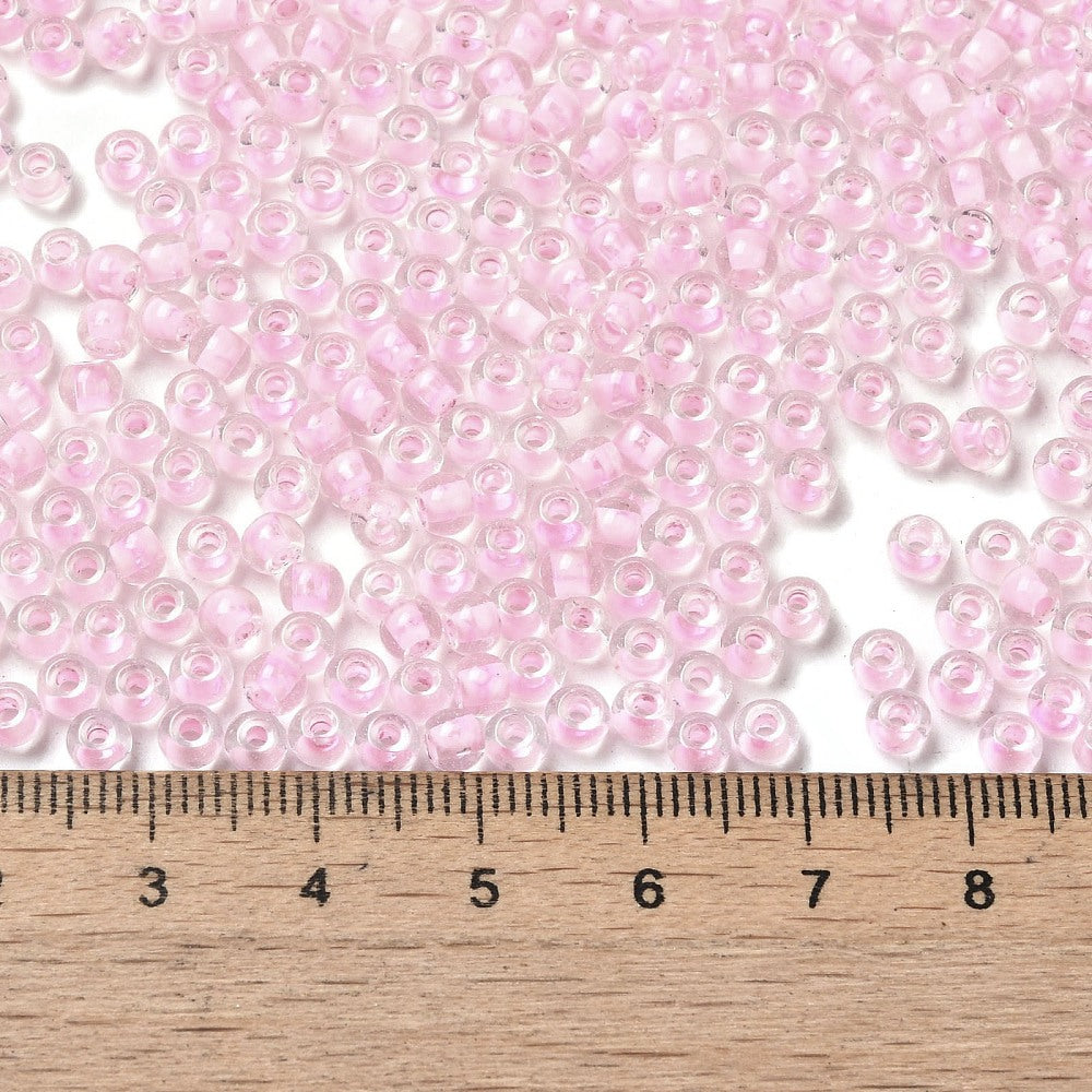 Glass Seed Bead C/L Pearl Pink 6/0