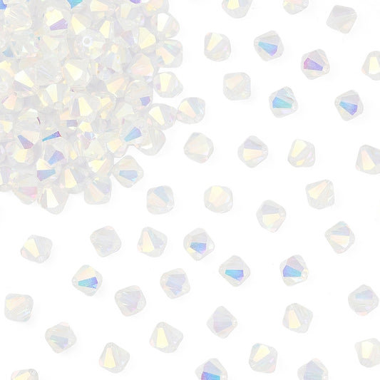 Preciosa® Crystal Beads Crystal AB 2x 4mm 144pc