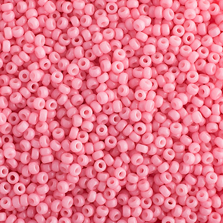 Miyuki Seed Bead 11/0 Duracoat Classic Pink Opaque - Alberta Bead Store