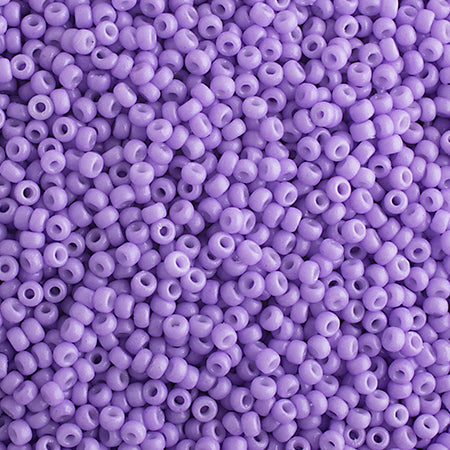 Miyuki Seed Bead 11/0 Duracoat Opaque Light Orchid - Alberta Bead Store