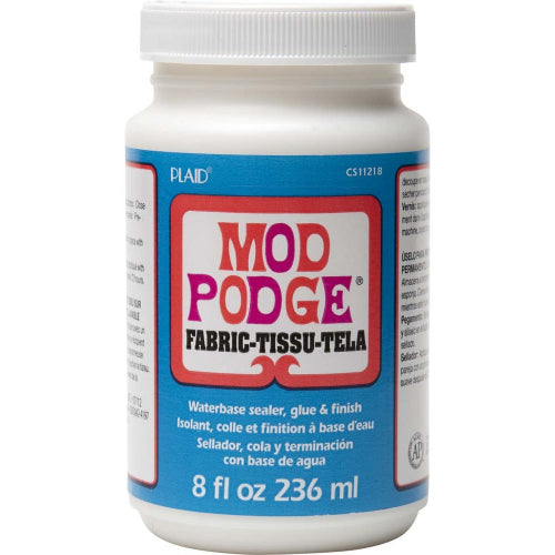 Mod Podge Waterbase Sealer/Glue/Finish, Fabric (8oz) | Alberta Bead Store