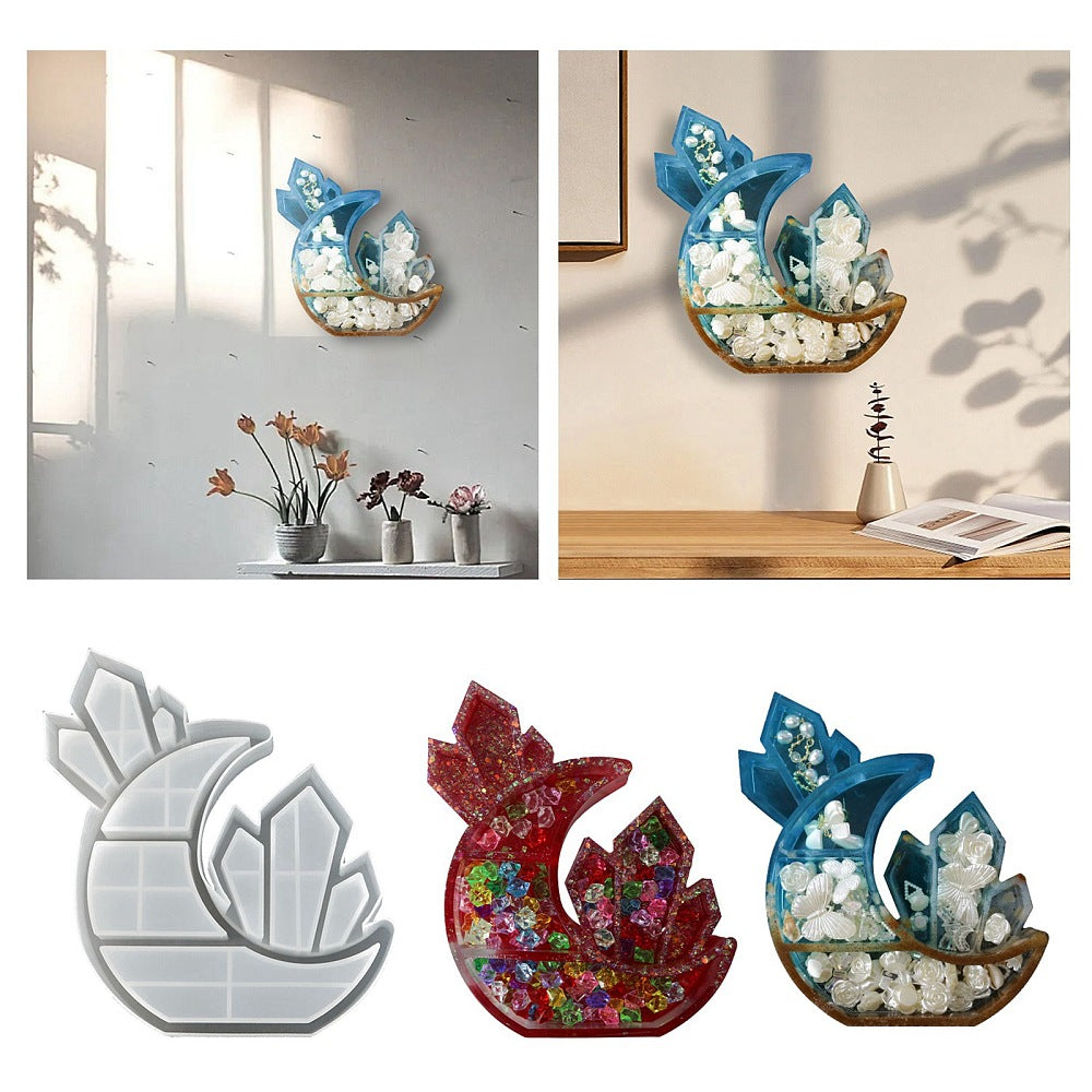 Crystal Moon Shelf Silicone Mold - Alberta Bead Store