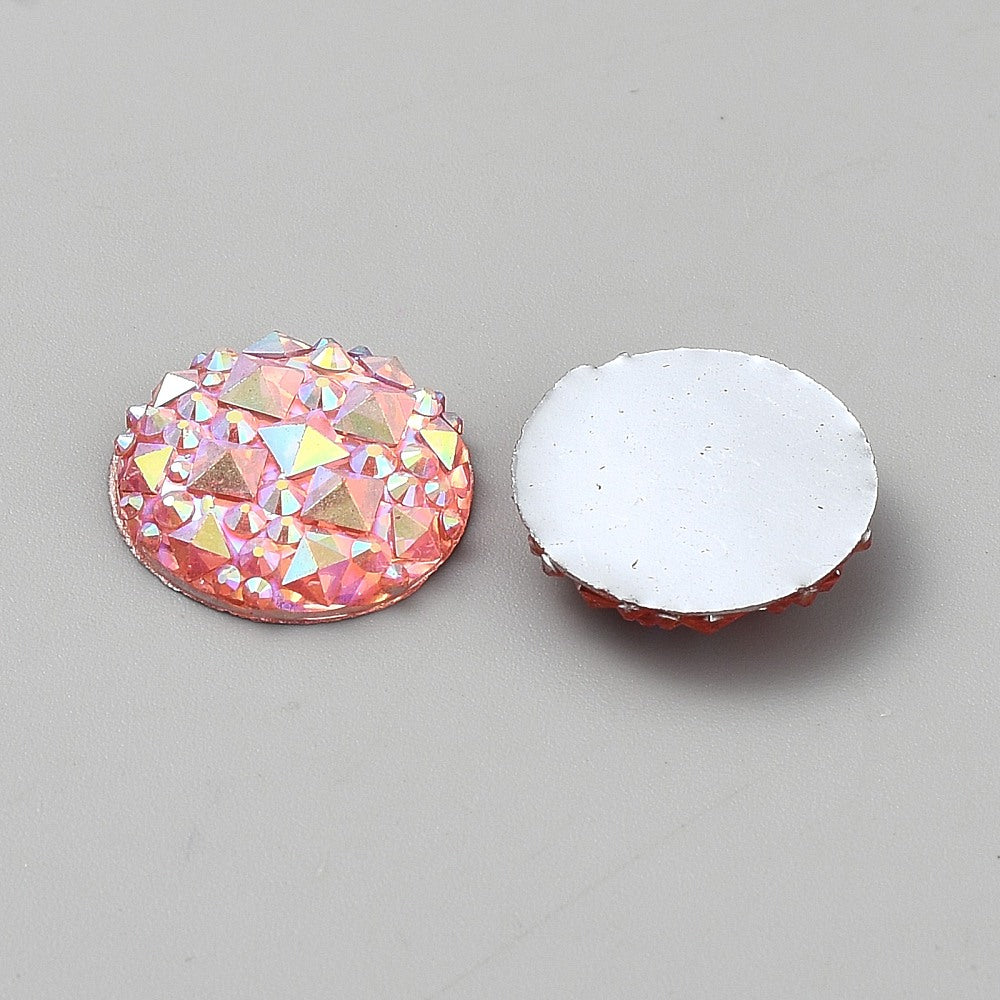 Améthyste cabochon goutte 18x13mm