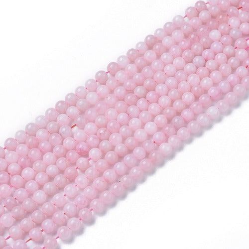 Rose Quartz Gemstone Bead | Alberta Bead Store