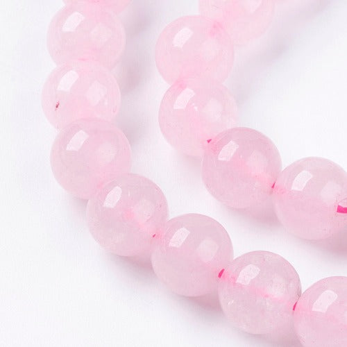 Rose Quartz Gemstone Bead | Alberta Bead Store
