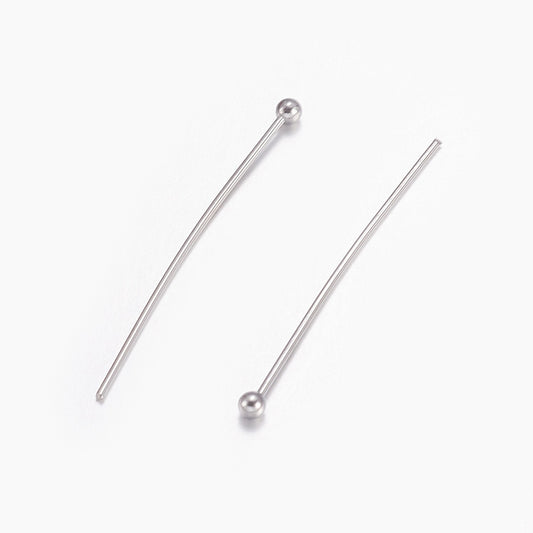 Tête ronde goupille 22 gauge 304SS 25mm 50pc