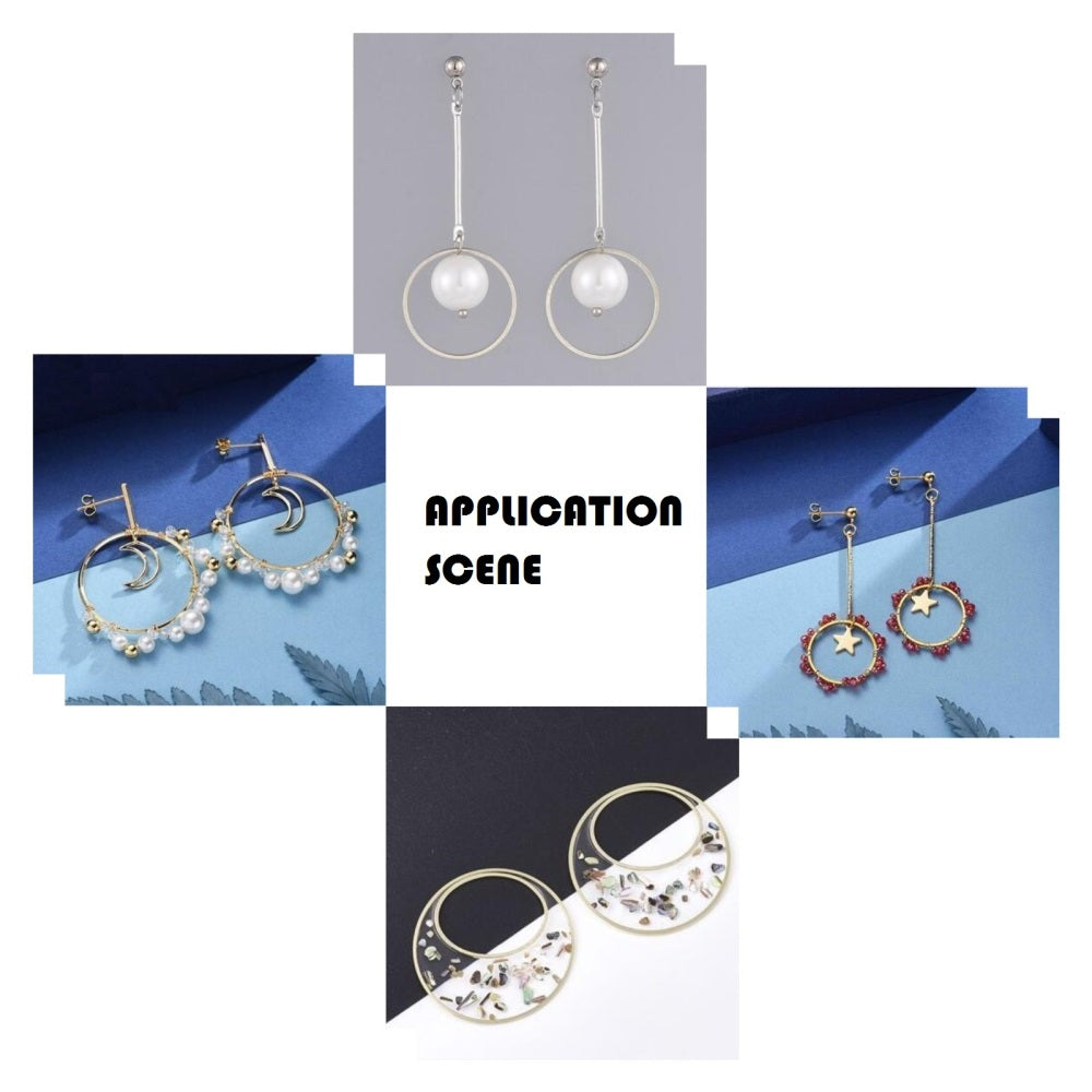 Linking Ring Silver Plated 20mm 6pc - Alberta Bead Store