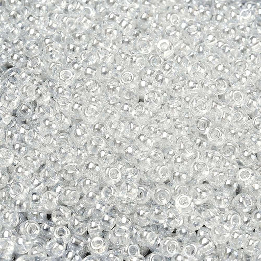 MIYUKI Seed Bead 8/0 Crystal Luster 10g
