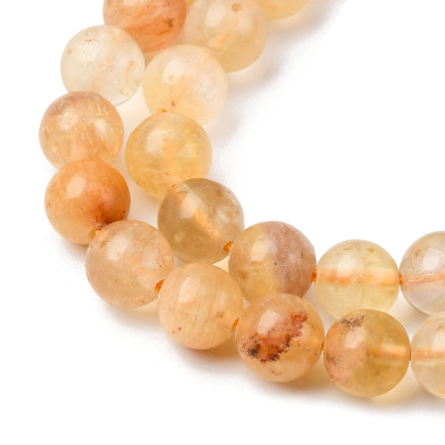 Yellow Fluorite Gemstone Bead - Alberta Bead Store