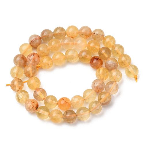 Yellow Fluorite Gemstone Bead - Alberta Bead Store