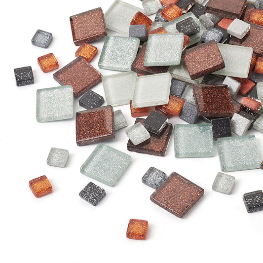 Mosaic Glass Dark Sunset 272pcs | Alberta Bead Store