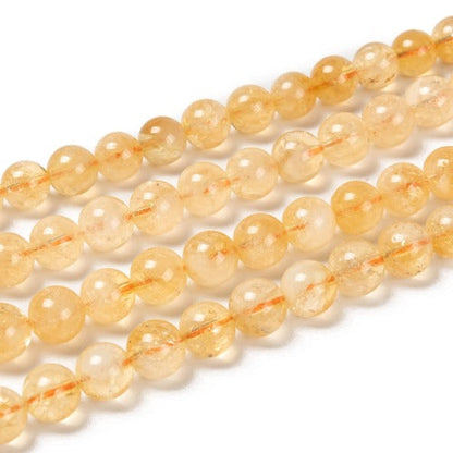 Citrine Gemstone Beads - All Sizes - Witches Ink LTD - O/A Crystals and Sun Signs