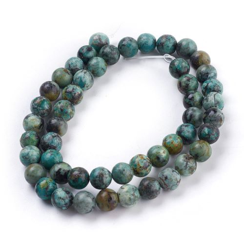 African Turquoise Jasper Gemstone Bead | Alberta Bead Store