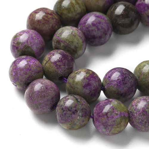 Atlantisite Stichtite Gemstone Bead | Alberta Bead Store
