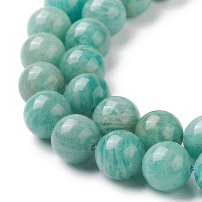 Amazonite Gemstone Beads - All Sizes - Witches Ink LTD - O/A Crystals and Sun Signs