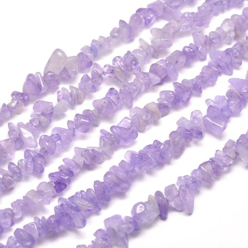Amethyst Gemstone Chip Beads - Witches Ink LTD - O/A Crystals and Sun Signs