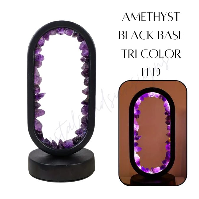 Gemstone LED Light Ring - Witches Ink LTD - O/A Crystals and Sun Signs