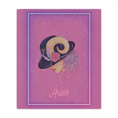 Astrology Plush Blankets 50x60 - Premium from Crystals and Sun Signs Co - Shop now at Crystals and Sun Signs Co