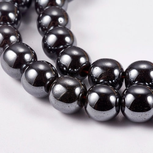 Hematite Beads Strands -All Colors and Sizes - Witches Ink LTD - O/A Crystals and Sun Signs