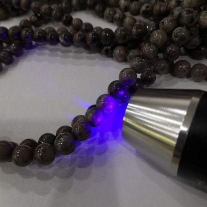 Fluorescent Syenite Rock (Yooperlite)Gemstone Beads - All Sizes - Witches Ink LTD - O/A Crystals and Sun Signs