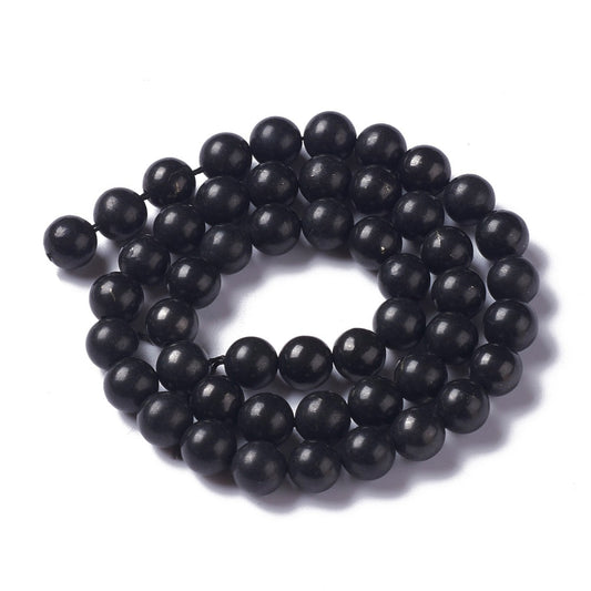 Shungite Gemstone Beads | Alberta Bead Store