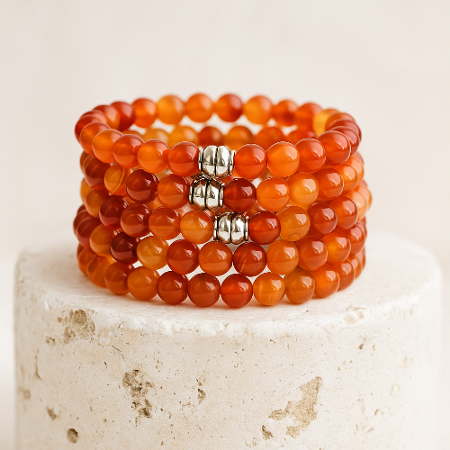 carnelian_gemstone_beaded_bracelets