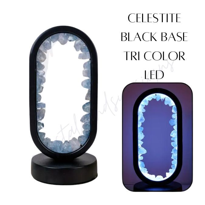 Gemstone LED Light Ring - Witches Ink LTD - O/A Crystals and Sun Signs