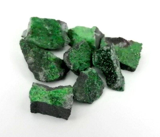 Crystal Uvarovite Stone - Rare Stone
