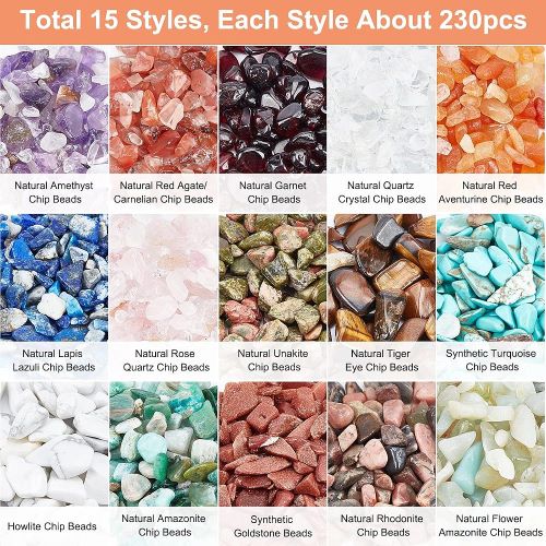 Large Chip Kit Bead No Hole | Alberta Bead Store