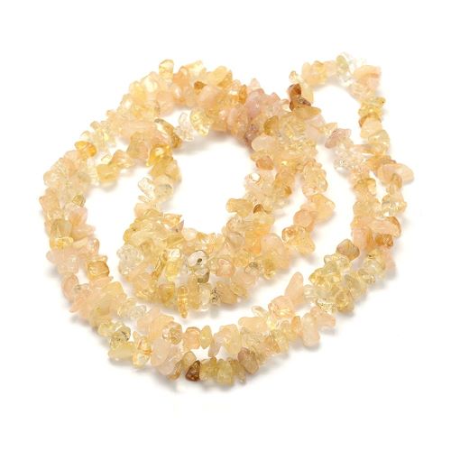 Citrine Gemstone Chip Bead | Alberta Bead Store