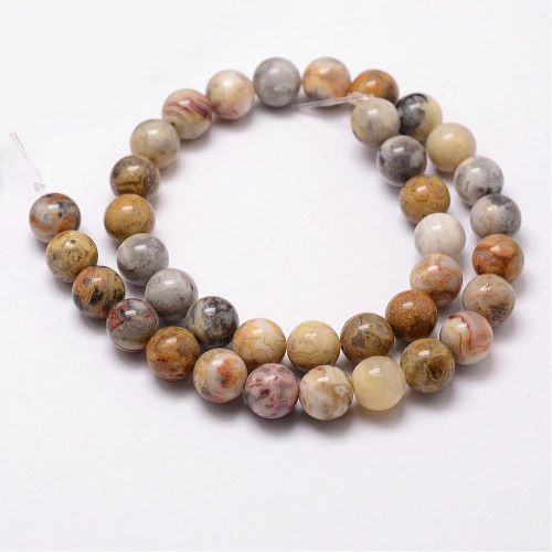 Crazy Lace Agate Gemstone Bead | Alberta Bead Store