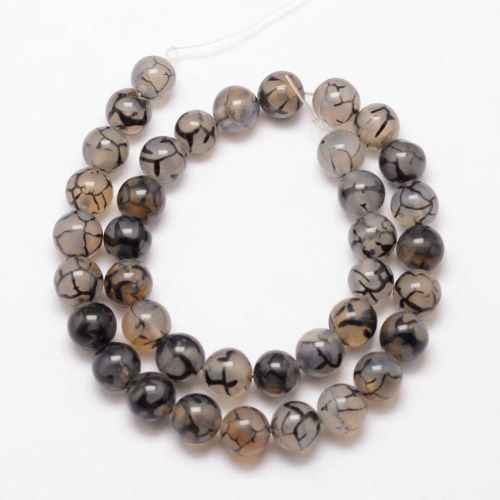 Dragon Vein Gemstone Bead | Alberta Bead Store