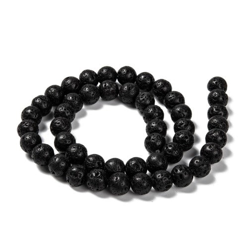 Black Lava Beads | Alberta Bead Store