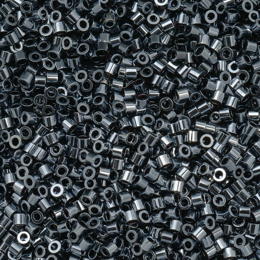 Cylin Bead 11/0 Gunmetal - Alberta Bead Store