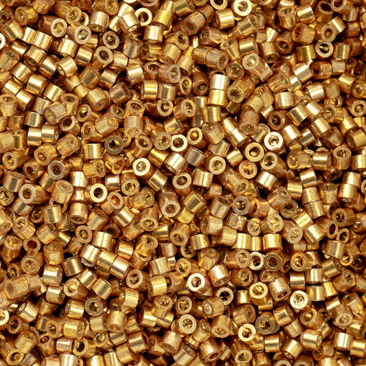 Cylin Bead 11/0 Opaque Toasted Caramel - Alberta Bead Store
