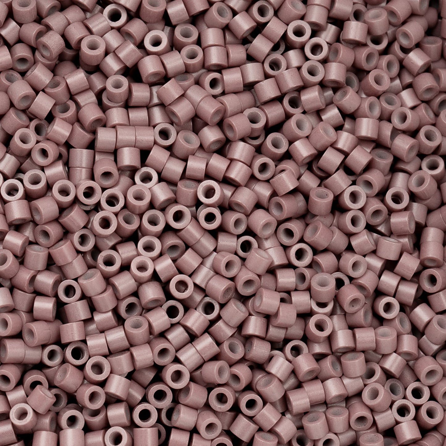 Cylin Bead 11/0 Opaque Mauve - Alberta Bead Store