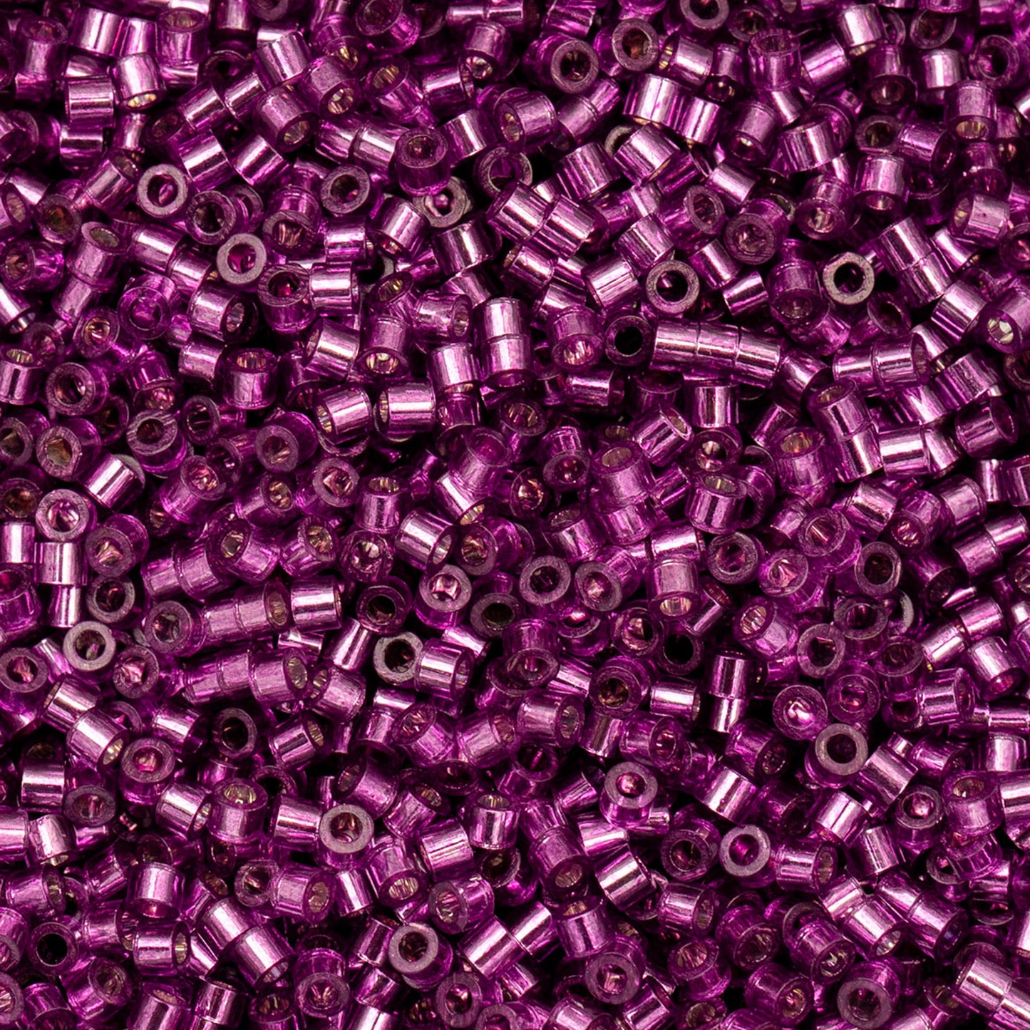 Cylin Bead 11/0 Magenta S/L - Alberta Bead Store