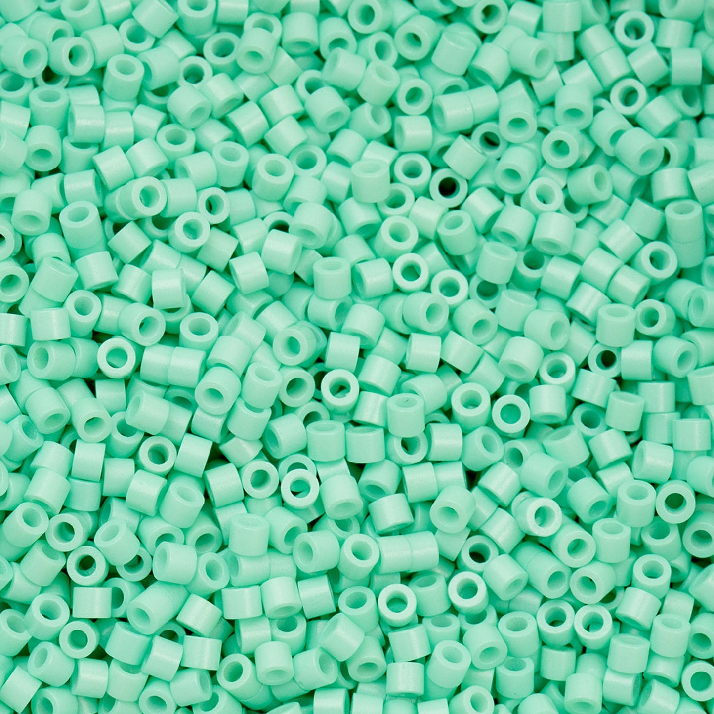 Cylin Bead 11/0 Opaque Seafoam - Alberta Bead Store