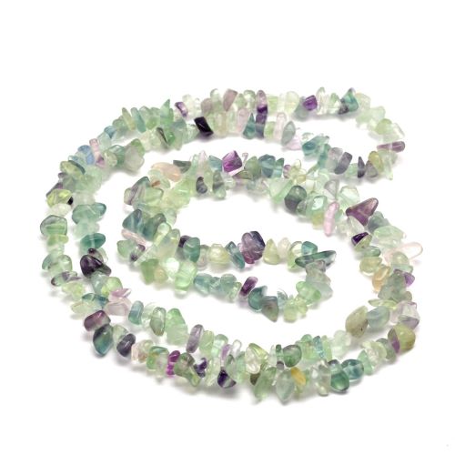 Fluorite Gemstone Chip Beads | Crystals and Sun Signs Co