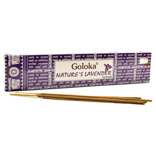 Goloka Nature's Lavender Incense | Goloka Malasha Incense