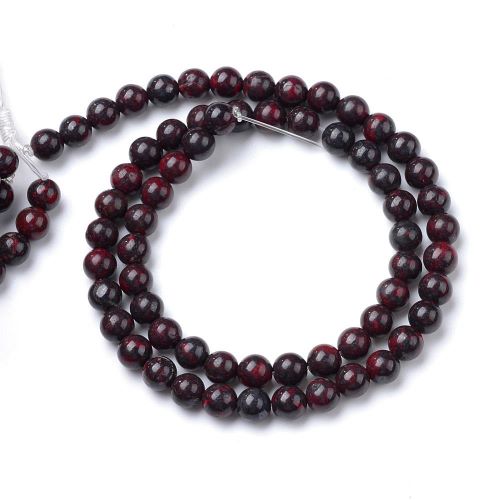 Bloodstone Gemstone Bead | Alberta Bead Store