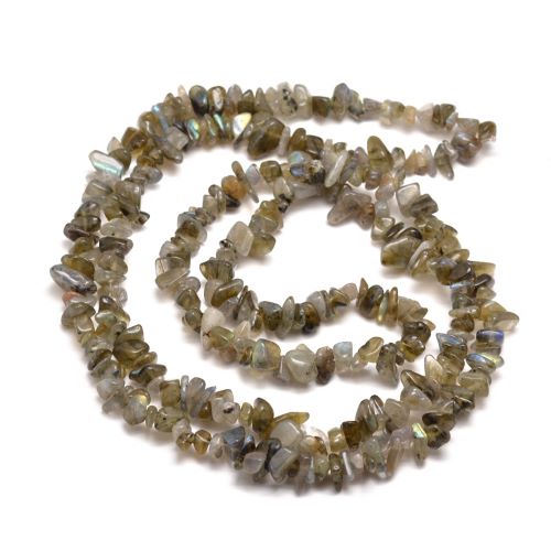 Labradorite Gemstone Chip Bead | Crystals and Sun Signs Co