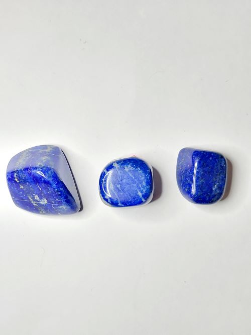 Lapis Lazuli Gemstone Tumbled | Crystals and Sun Signs Co
