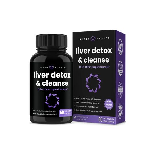 NutraChamps - Liver Cleanse Supplement - Witches Ink LTD - O/A Crystals and Sun Signs