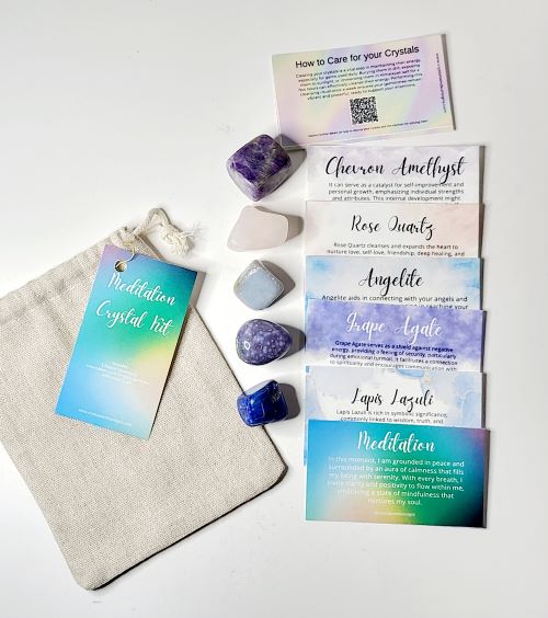 Meditation Gemstone Kit | Crystals and Sun Signs