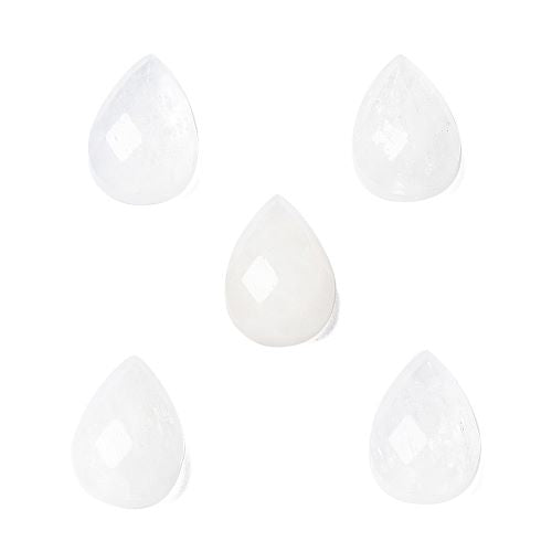 Moonstone Faceted Cabochon Tear Drop Shape | Crystals and Sun Signs Co