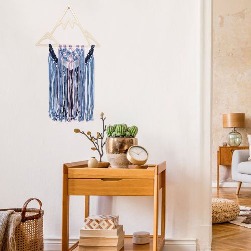 Macrame Mountain Wood Frames | Alberta Bead Store