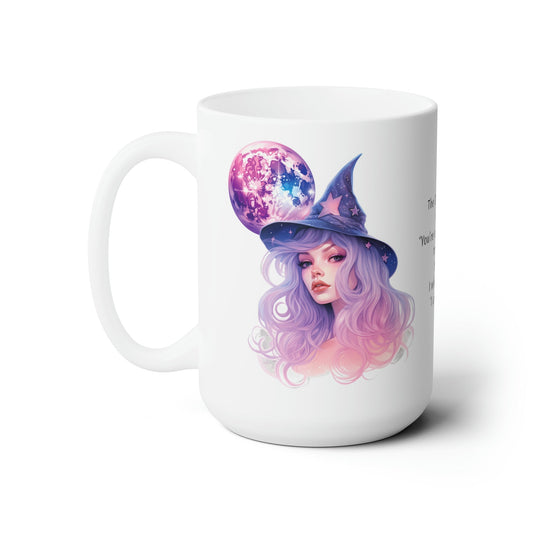 I am the Storm.. Pastel Witch 15oz Ceramic Mug - Witches Ink LTD - O/A Crystals and Sun Signs