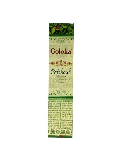 Goloka Patchouli Incense - Witches Ink LTD - O/A Crystals and Sun Signs